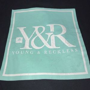 Young &Reckless black T-shirt